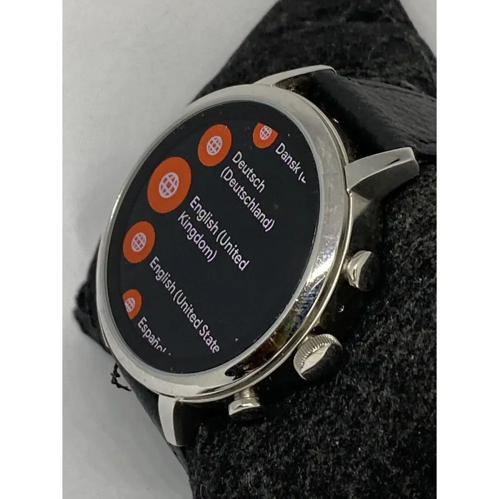 Fossil Gen 4 Authentic Digital Dial Smart Watch Custom Band FTW6017 LT315